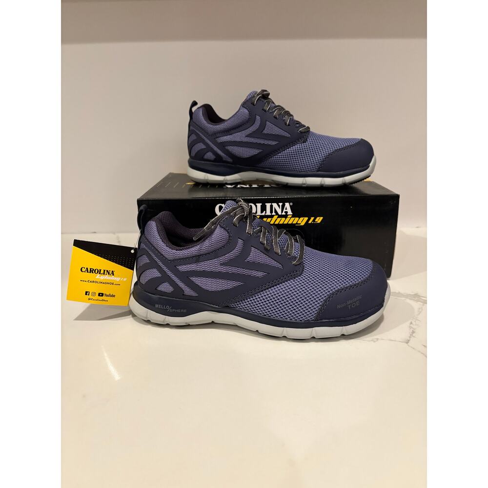 Carolina Womens Purple Virga Safety Composite Toe Work Shoes Size US‎ 7.5